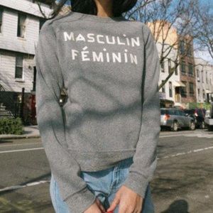 Clare V Sweater Sweatshirt Crewneck